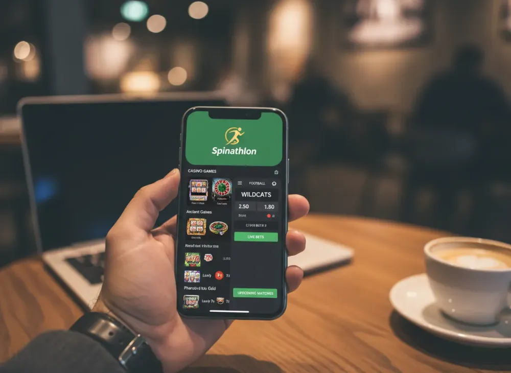 Spinathlon app for Mobile Casino Games and Sports Betting