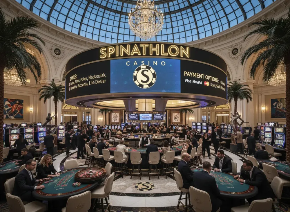 Spinathlon Casino Review with Games and Payment Options