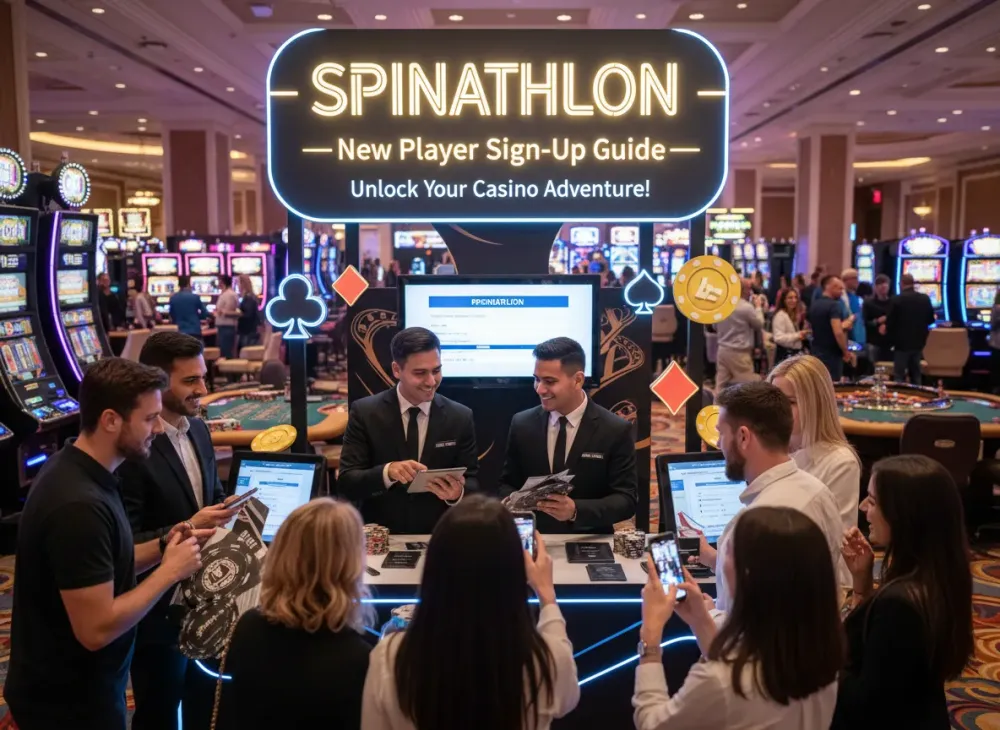 Spinathlon sign up guide for new casino players